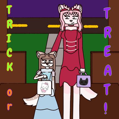 flat color/background example