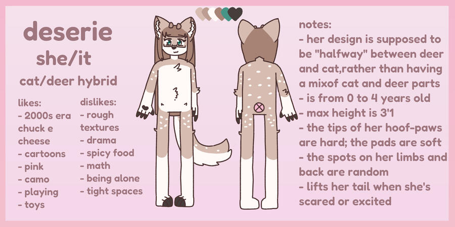 reference sheet example