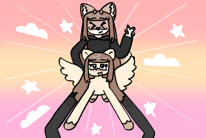 shading/"sticker" style example