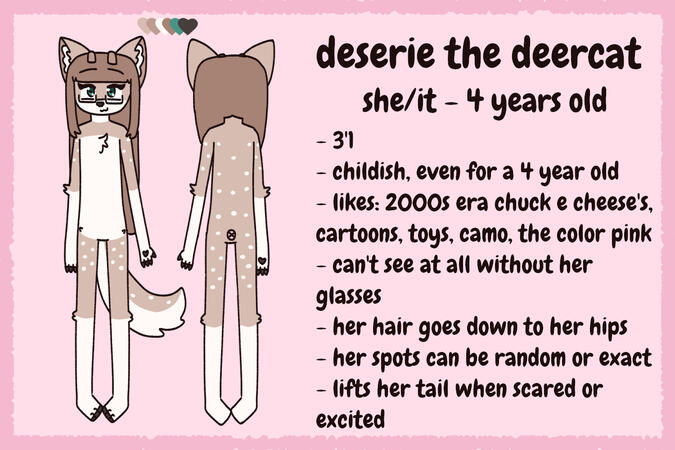 reference sheet example
