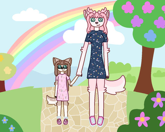 colored lines style/background example; adds a 10% fee